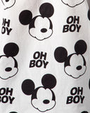 Neff Disney Men's Oh Boy Mickey Face Allover Print Button-Down Shirt