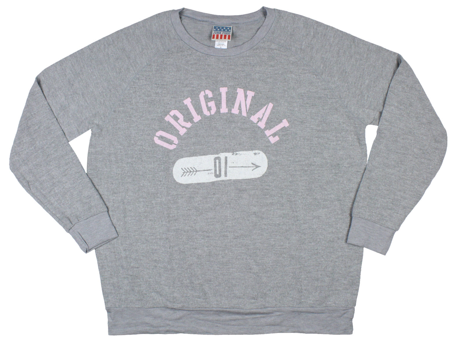 Junk Food Women's Original Pullover Sweatshirt Top