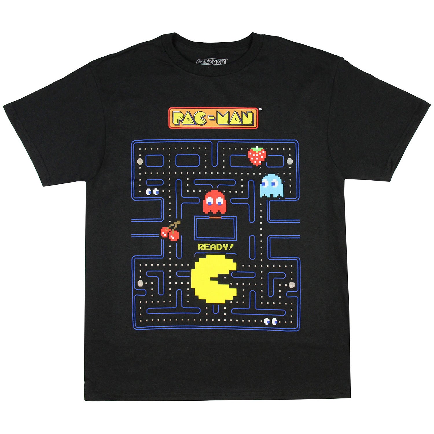 Pac-Man Boy's Game Action Graphic Print T-Shirt