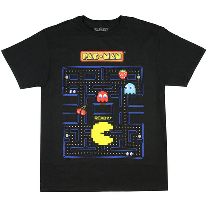 Pac-Man Boy's Game Action Graphic Print T-Shirt