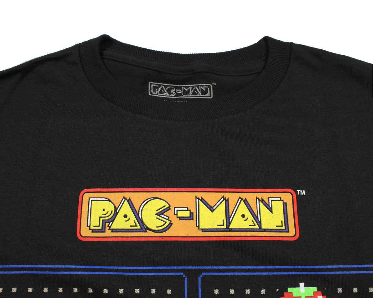 Pac-Man Boy's Game Action Graphic Print T-Shirt