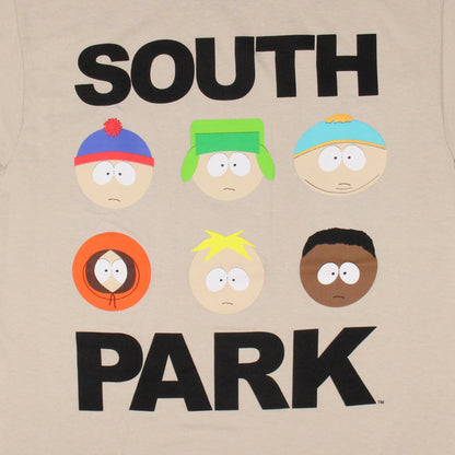 South Park Men's Character Faces Montage Graphic Print T-Shirt Adult