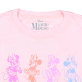 Disney Girls' Minnie Mouse Powerful Beautiful Brilliant Brave T-Shirt (M)