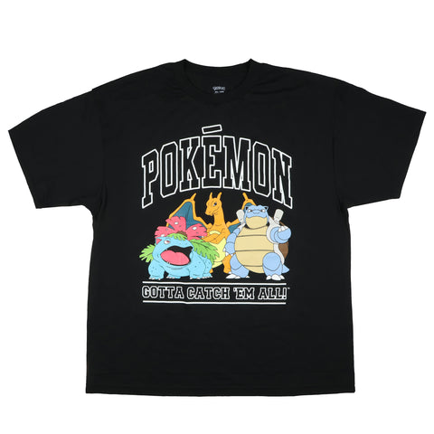 Pokemon Shirt Mens Gotta Catch Em All Adult Shrt Sleeve Graphic Tee (5XL)