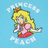 Nintendo Super Mario Boys' Princess Peach Graphic Print T-Shirt Kids