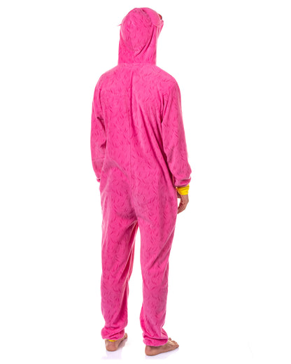 Poppy Playtime Union Suit Adult One Piece Hooded Pajama Costume