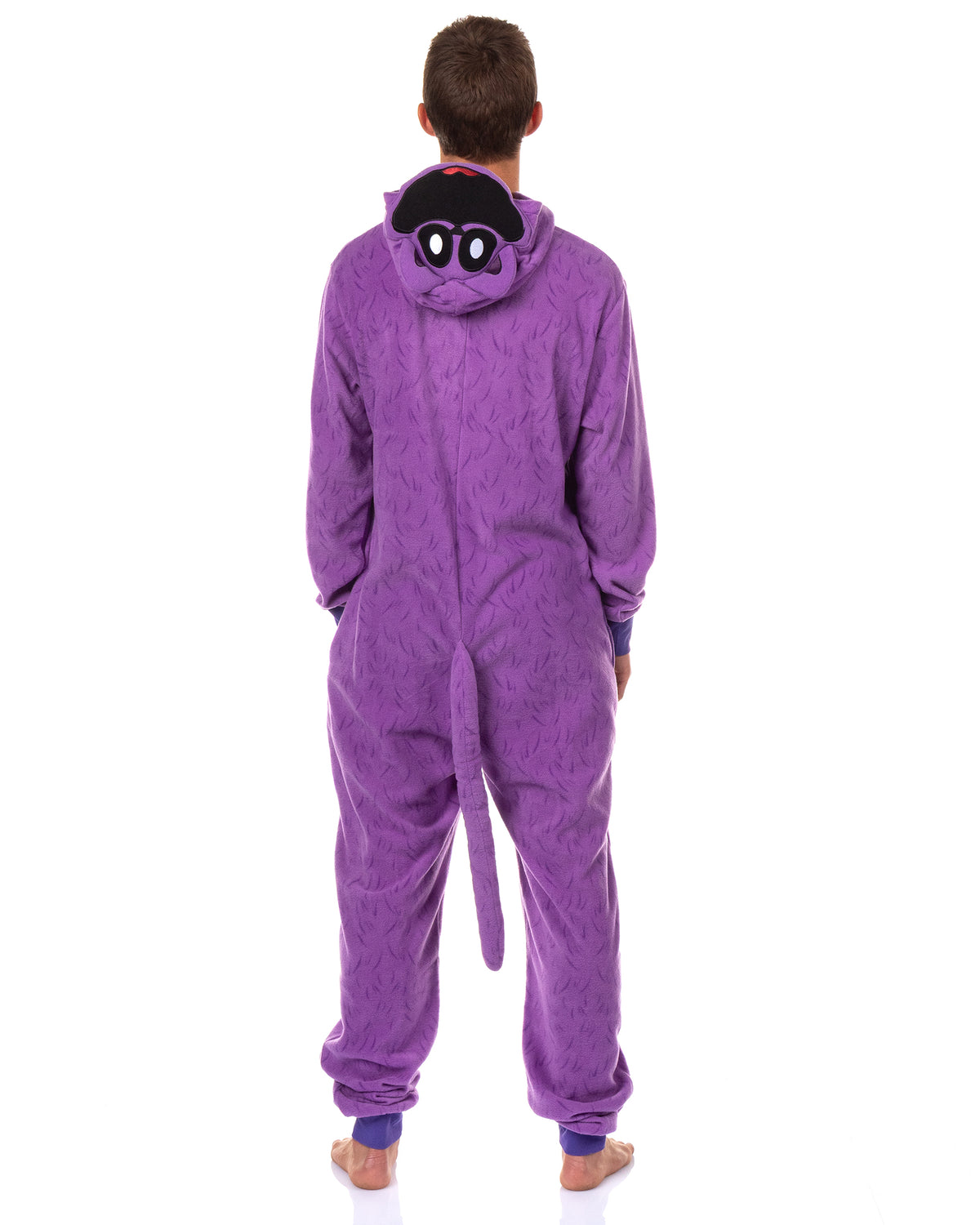 Poppy Playtime Union Suit Adult One Piece Hooded Pajama Costume