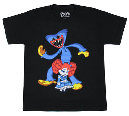 Poppy Playtime Boys' Poppy and Wuggy Character Graphic T-Shirt