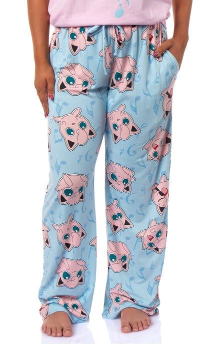 Pokemon Women's Multiple Styles Sleep Pajama Short Sleeve Set