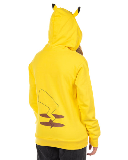 Pokemon Hoodie Women's Character Zip-Up Hooded Costume Sweatshirt