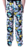 Pokemon Men's Pikachu Squirtle and Jigglypuff Tie Dye Sleep Pajama Pants