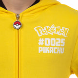 Pokemon Hoodie Kids' Gen 01 Zip-Up 3-D Character Costume Hoodie