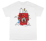 Peanuts Men's Snoopy Wishful Thinking Christmas Xmas Holiday T-Shirt