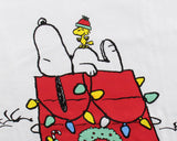 Peanuts Men's Snoopy Wishful Thinking Christmas Xmas Holiday T-Shirt