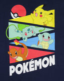 Pokemon Boys Game Characters Graphic Print Kid's Short Sleeve T-Shirt