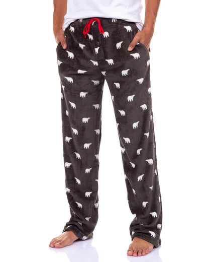 Coca-Cola Plush Lounge Pants Allover Design Adult Sleep Pajamas
