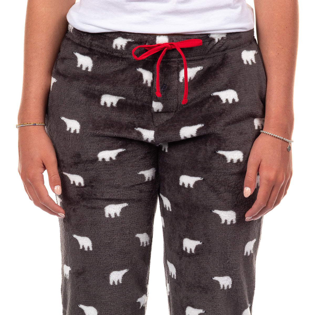 Coca-Cola Plush Lounge Pants Allover Design Adult Sleep Pajamas