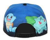 Pokemon Youth Group Gradient Sublimation Snapback Flatbill Hat