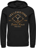 Yellowstone Men's Dutton Ranch Montana Y Brand Pullover Hoodie