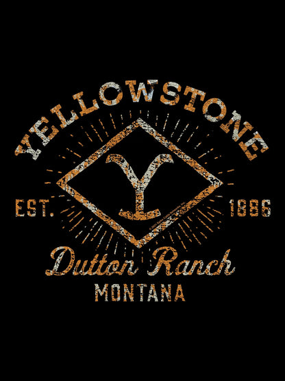 Yellowstone Men's Dutton Ranch Montana Y Brand Pullover Hoodie