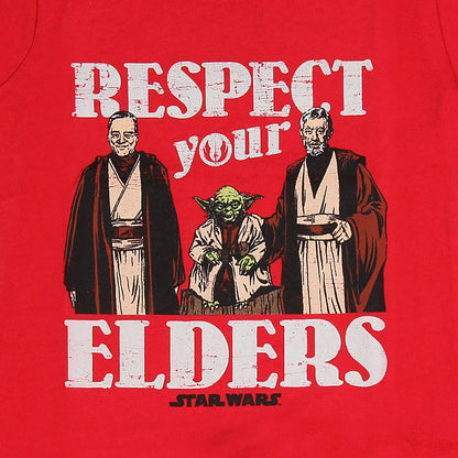 Mad Engine Star Wars Unisex Baby Respect Your Elders Romper Snapsuit (24)