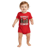 Mad Engine Star Wars Unisex Baby Respect Your Elders Romper Snapsuit (24)