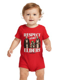 Mad Engine Star Wars Unisex Baby Respect Your Elders Romper Snapsuit (24)