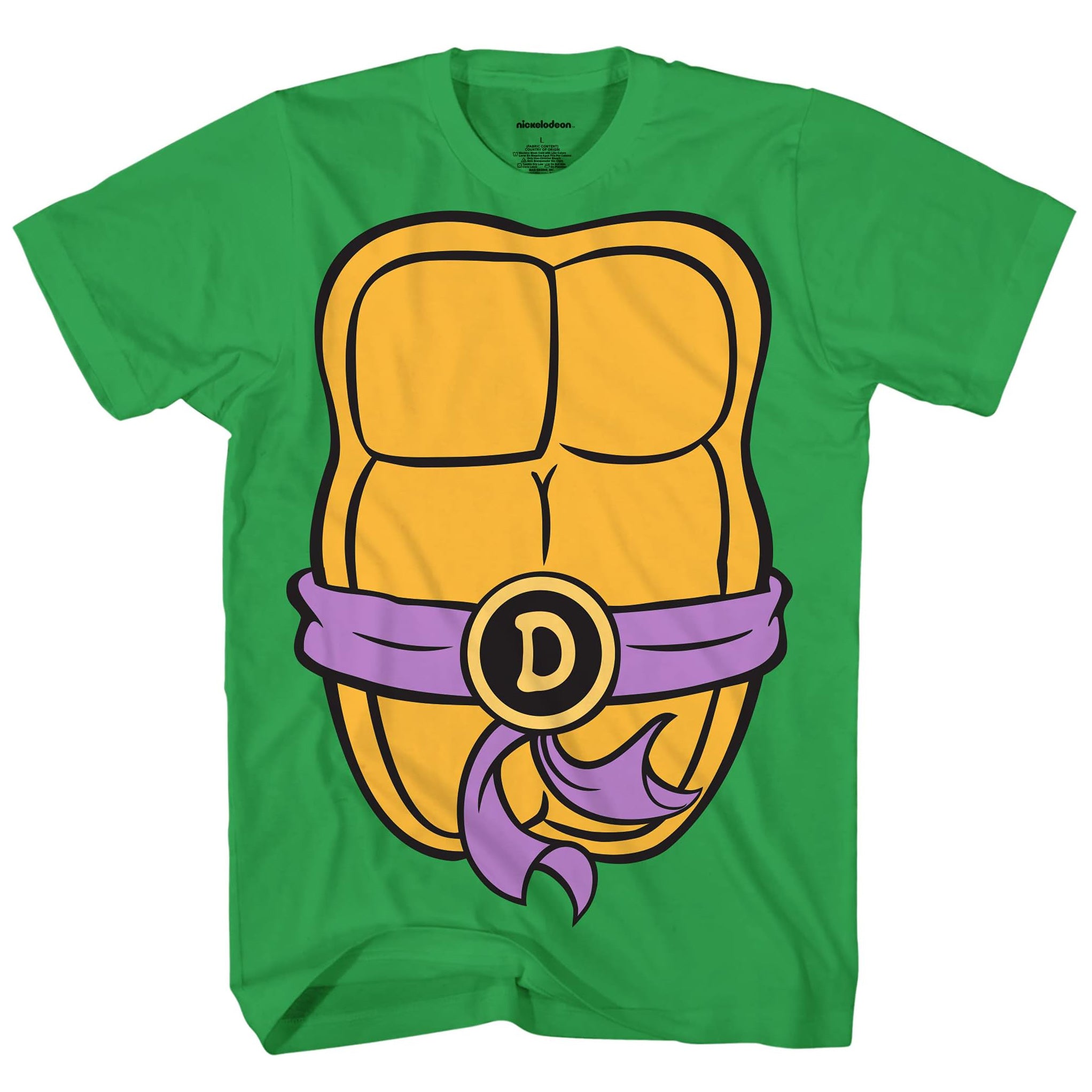 Teenage Mutant Ninja Turtles Shirt Boys' Donatello Short Sleeve Graphic Tee
