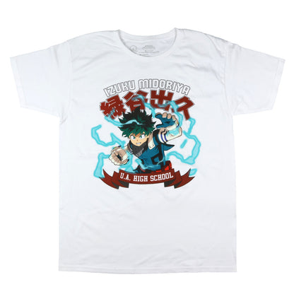 My Hero Academia T-Shirt Men's Izuku Midoriya UA High School Tee