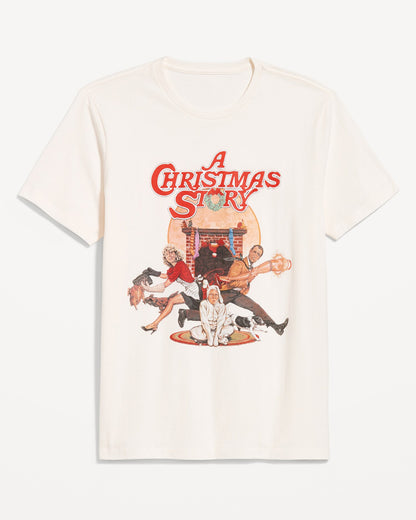 A Christmas Story T-Shirt Men's Movie Poster Designed Tee