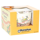 Maruchan Ramen Noodle Kawaii Bundle Bowl Spoon Chopsticks & Chopstick Holder Set