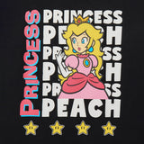 Super Mario T-Shirt Girls' Princess Peach Repeating Design Tee