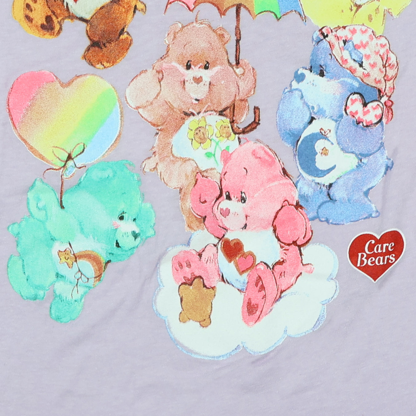 Care Bears T-Shirt Girls' Gathering of Buddies Short Sleeve Tee