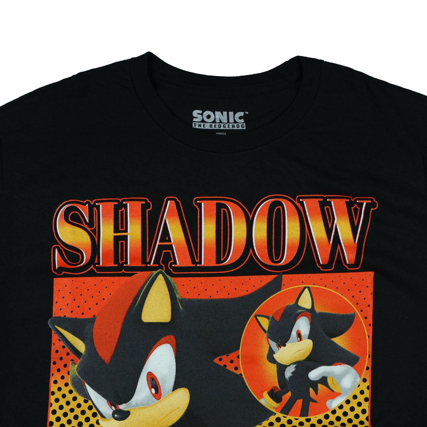 Sonic The Hedgehog T-Shirt Men's Shadow Ultimate Power Short Sleeve Top