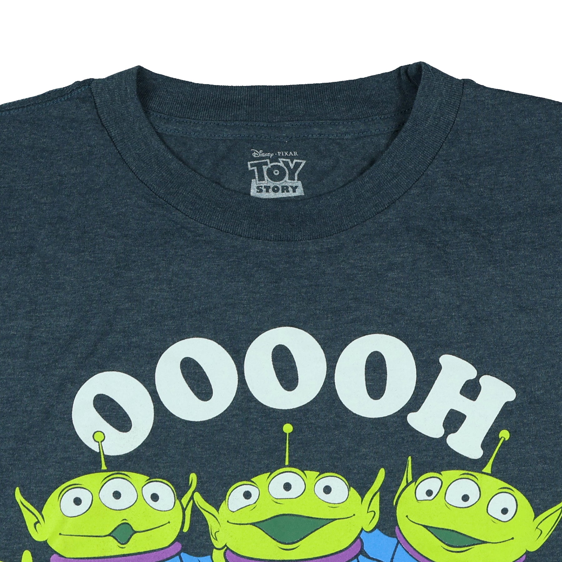 Toy Story T-Shirt Men's Oooh Yeah Green Alien Design Short Sleeve Tee
