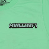 Minecraft T-Shirt Men's Game Essentials Grid Two-Sided Graphic Tee