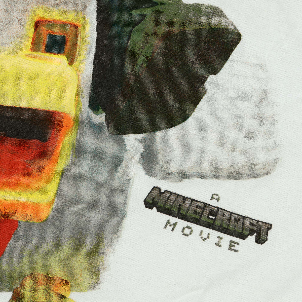 Minecraft Movie T-Shirt Men's Chicken Jockey Short Sleeve Tee