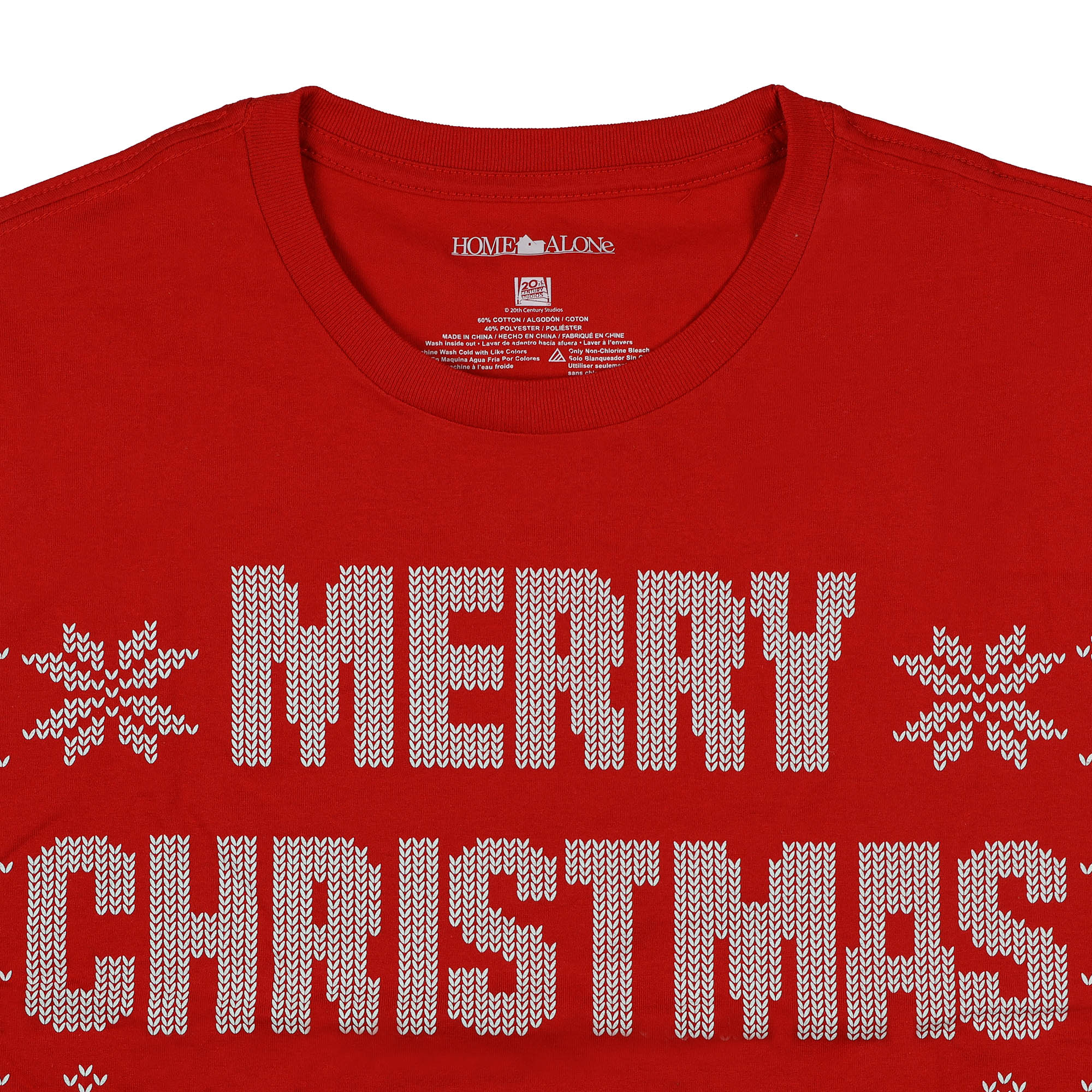 Home Alone Shirt Men's Merry Christmas Animal Short Sleeve Top