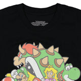 Super Mario T-Shirt Women's Muted Character Design Short Sleeve Tee