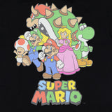 Super Mario T-Shirt Women's Muted Character Design Short Sleeve Tee