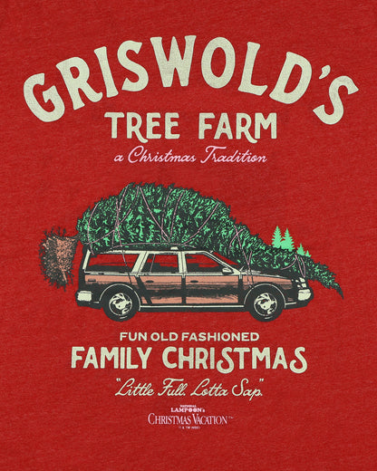 National Lampoon's Christmas Vacation Shirt Men's Griswolds Short Sleeve Tee