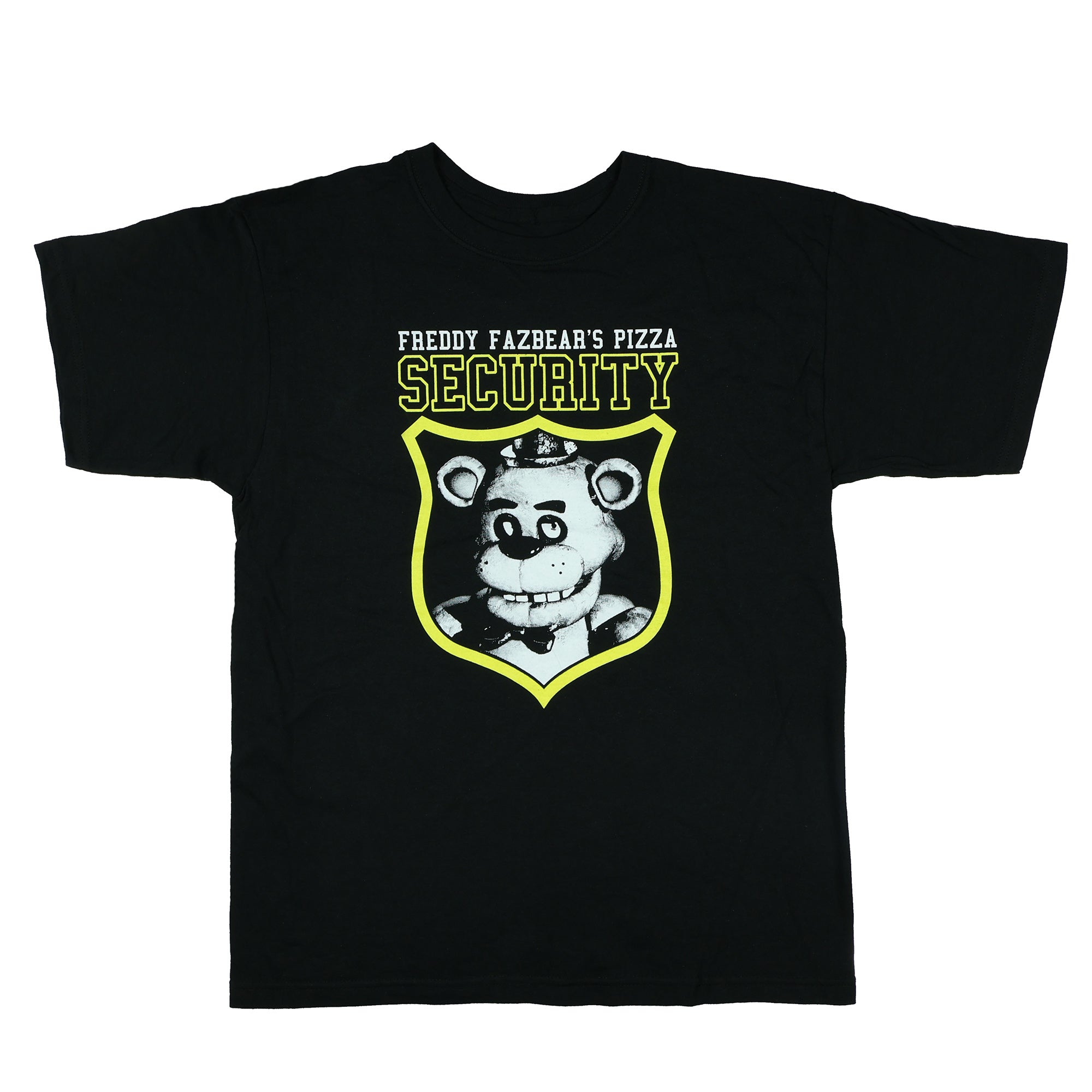 Five Nights At Freddy's Boys' Shirt Freddy Fazbear's Pizza Security Tee