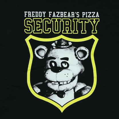 Five Nights At Freddy's Boys' Shirt Freddy Fazbear's Pizza Security Tee