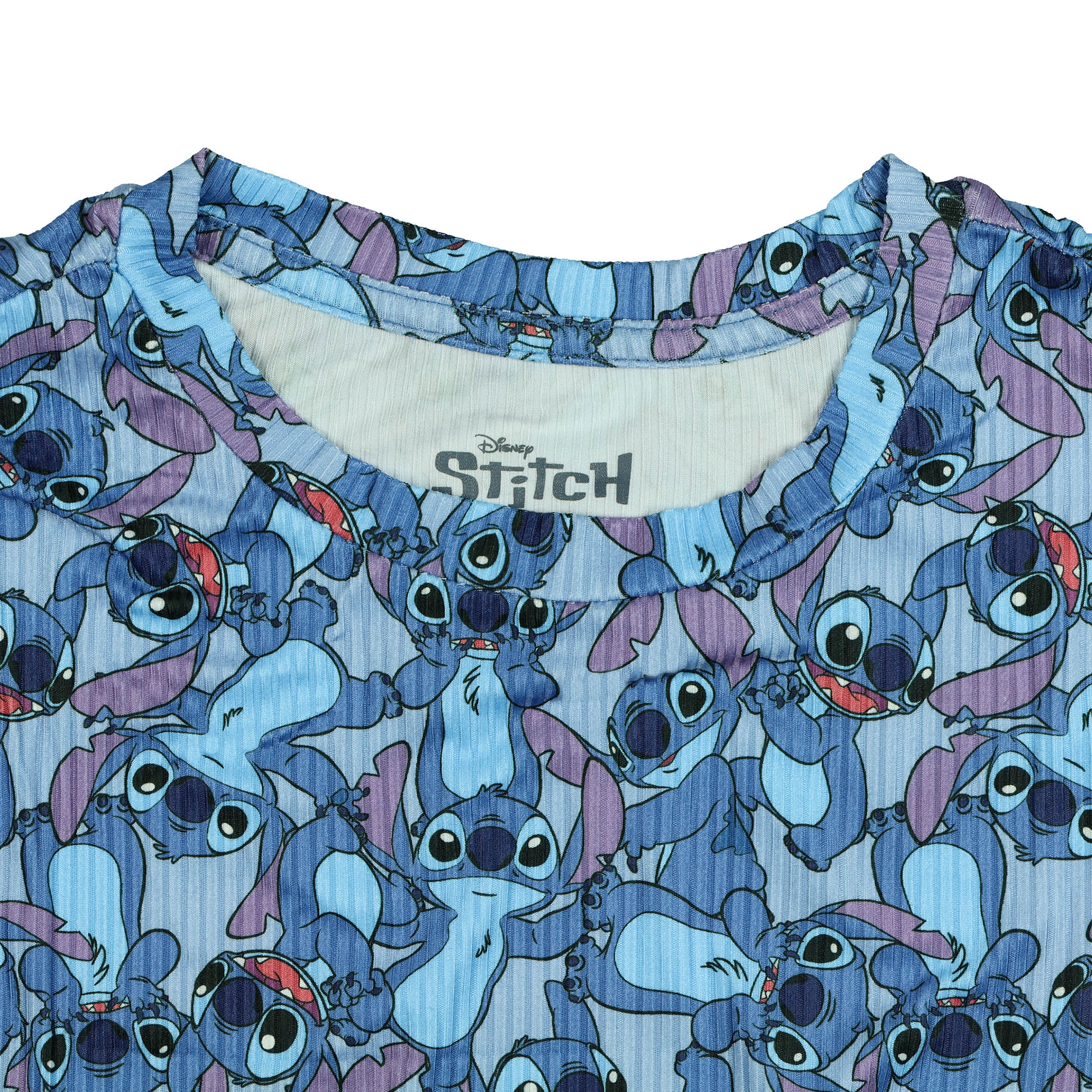 Disney Lilo And Stitch Shirt Women's Expressions AOP Short Sleeve Top