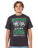Green Day Kerplunk Men's Graphic T-Shirt Distressed Style Flower Band Tee