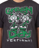 Green Day Kerplunk Men's Graphic T-Shirt Distressed Style Flower Band Tee