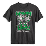 Green Day Kerplunk Men's Graphic T-Shirt Distressed Style Flower Band Tee