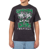 Green Day Kerplunk Men's Graphic T-Shirt Distressed Style Flower Band Tee