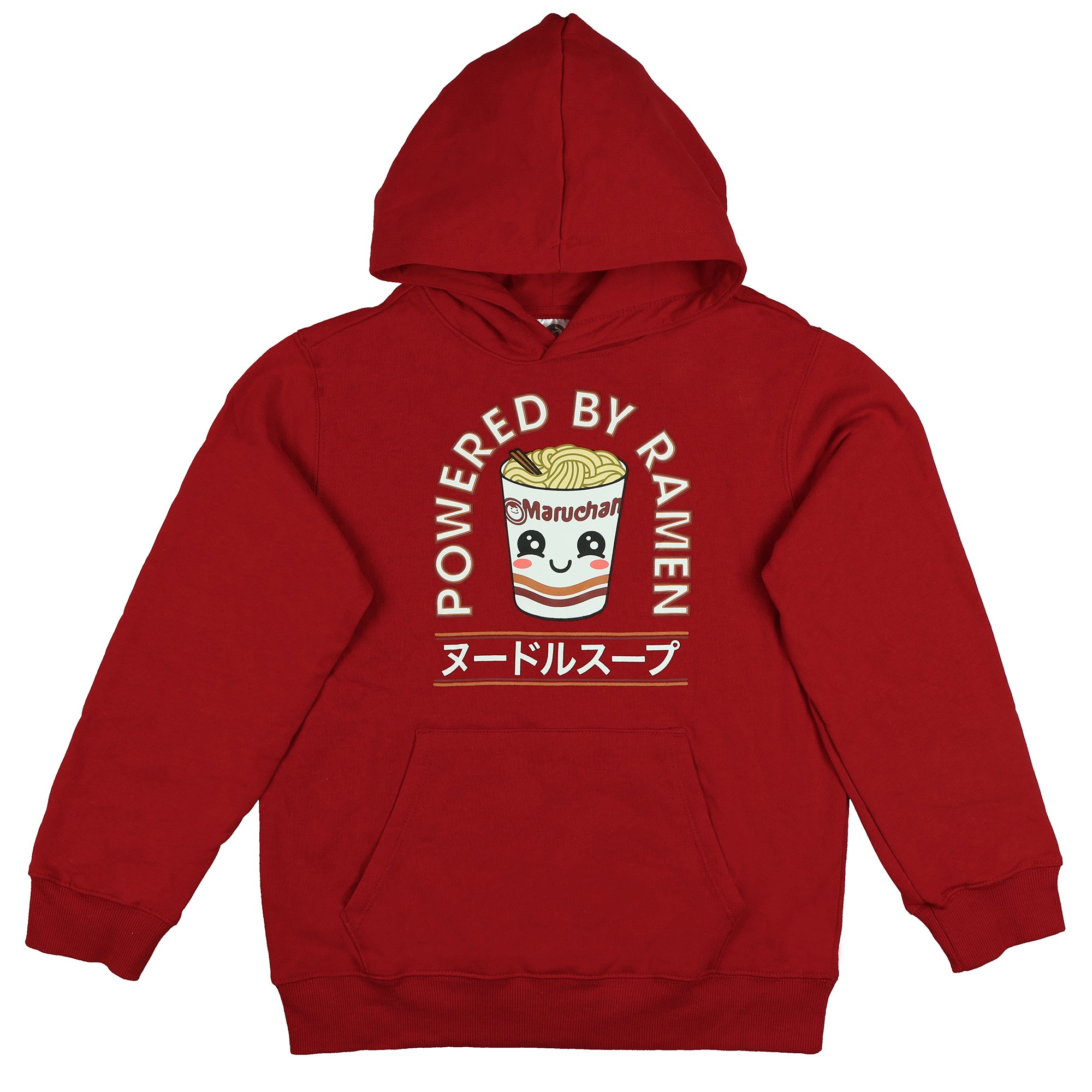 Maruchan Hoodie Boys' Powered by Ramen Pullover Hooded Sweatshirt