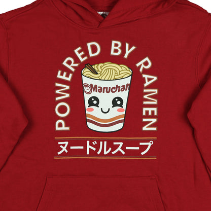 Maruchan Hoodie Boys' Powered by Ramen Pullover Hooded Sweatshirt